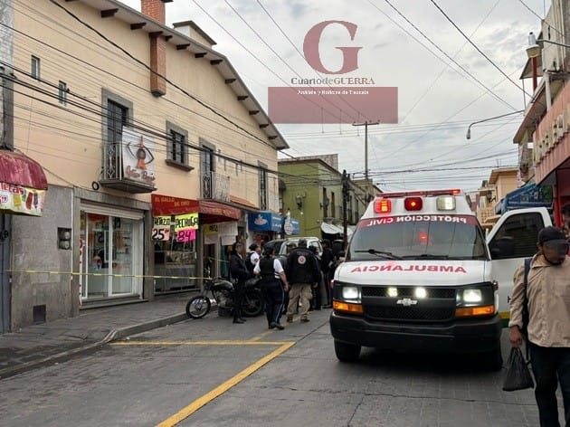 Joven es apuñalado en vía pública de Huamantla